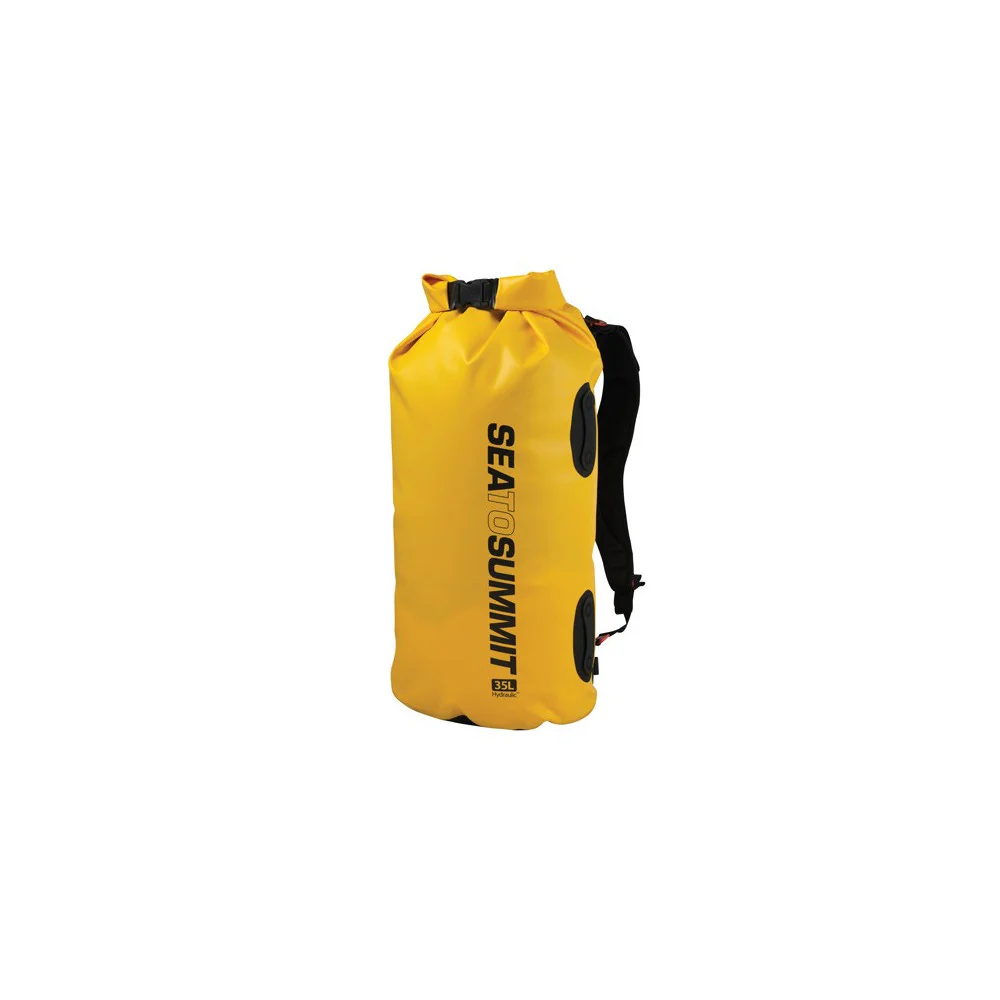 Sea to Summit Hydraulic Drypack 35L amarilla - Bolsa estanca con arnés