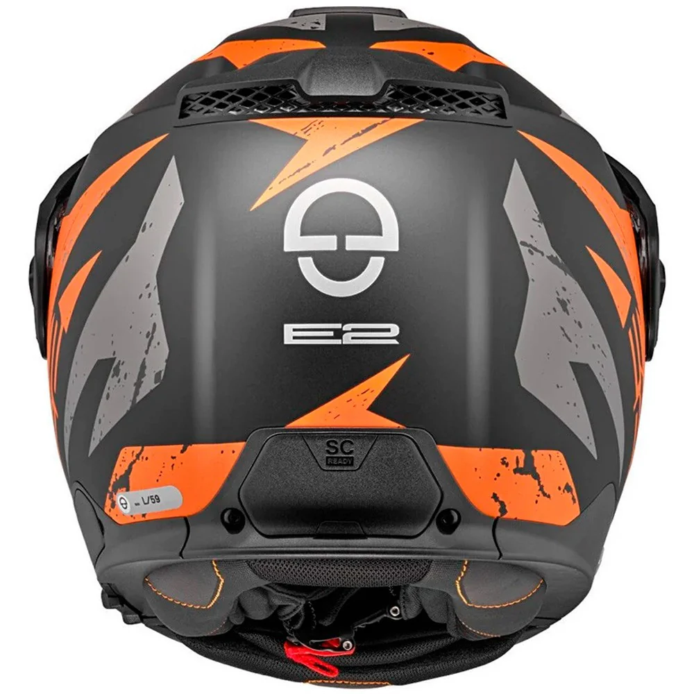 CASCO TRAIL MODULAR SCHUBERTH E2 EXPLORER - NARANJA MATE