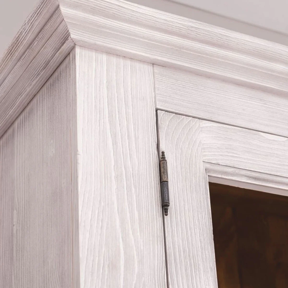 Casa Padrino armario de comedor de estilo campestre gris claro / marr¨®n 245 cm - Muebles de comedor