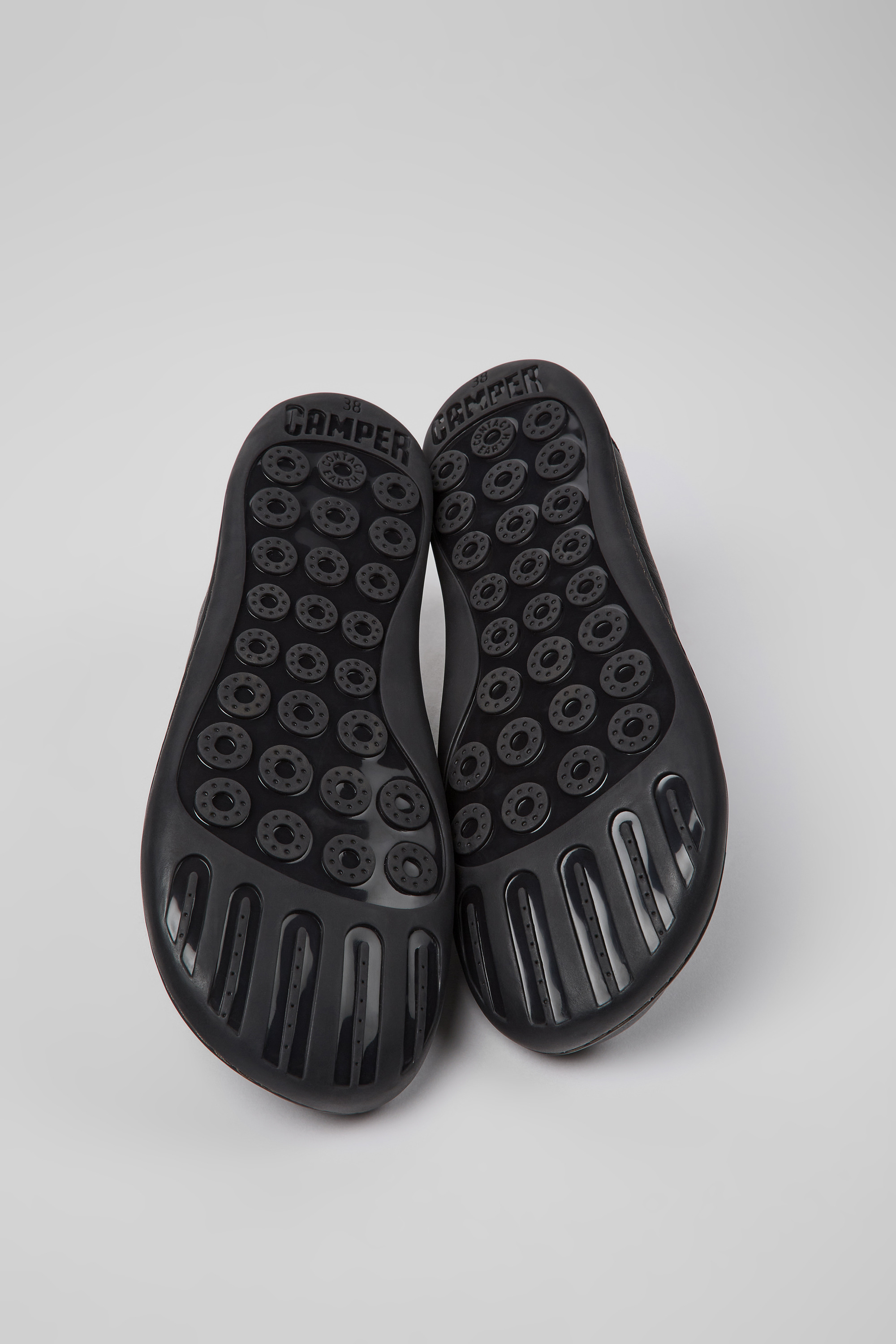 Peu - Black leather shoes for women