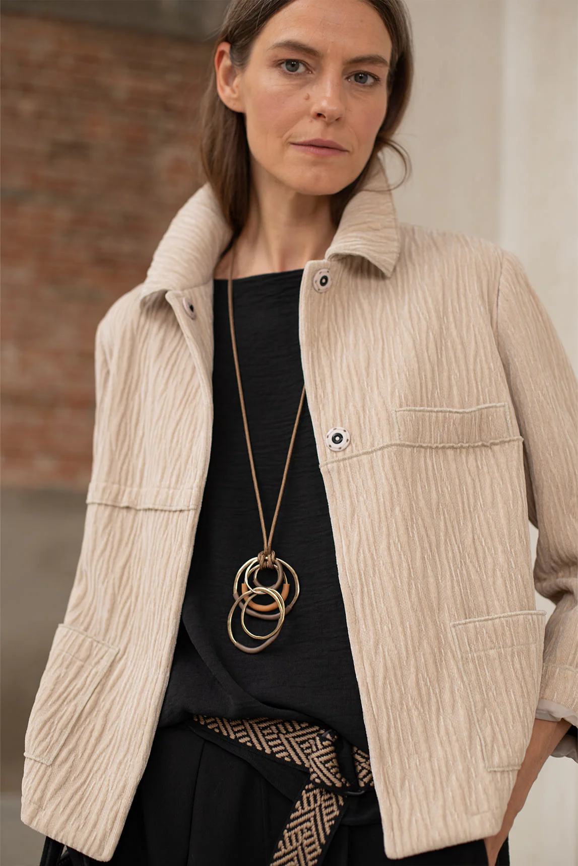 Rivera-spain Collar Orbita latón