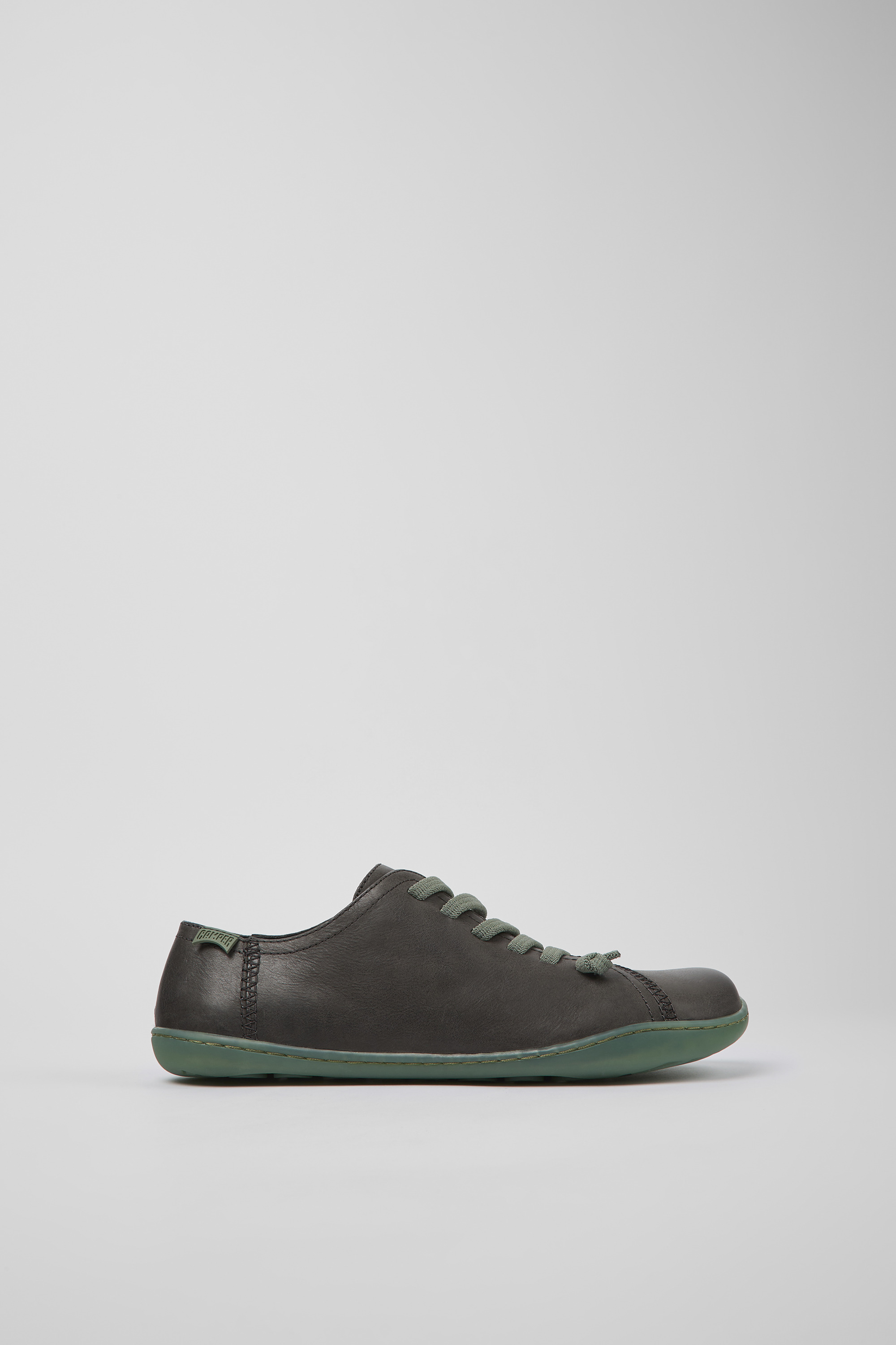 Peu - Gray leather shoes for women