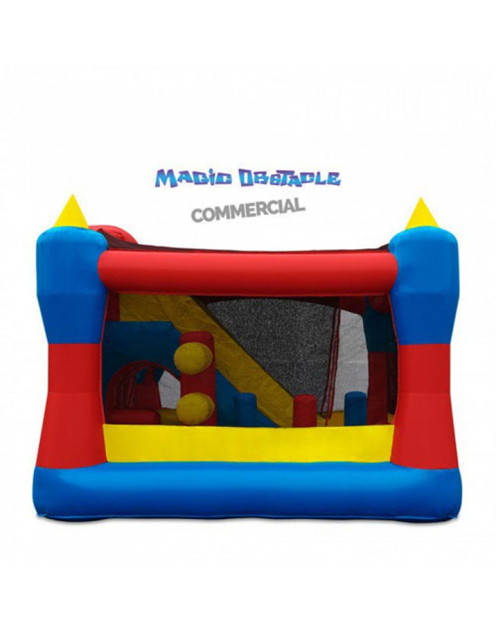 Magic Enclosed Obstacle Bouncer