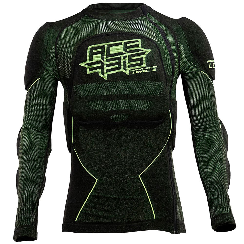 PETO ACERBIS X-FIT FUTURE LEVEL 2 NEGRO / FLUOR