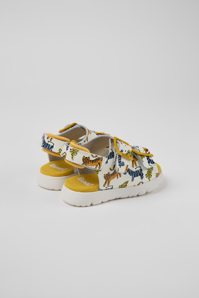 Caterpillar Multicolored leather sandals for boys