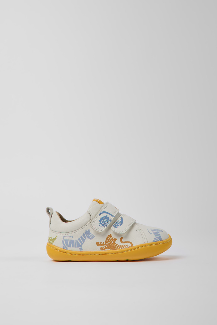 Twins Multicolored leather shoes for kids