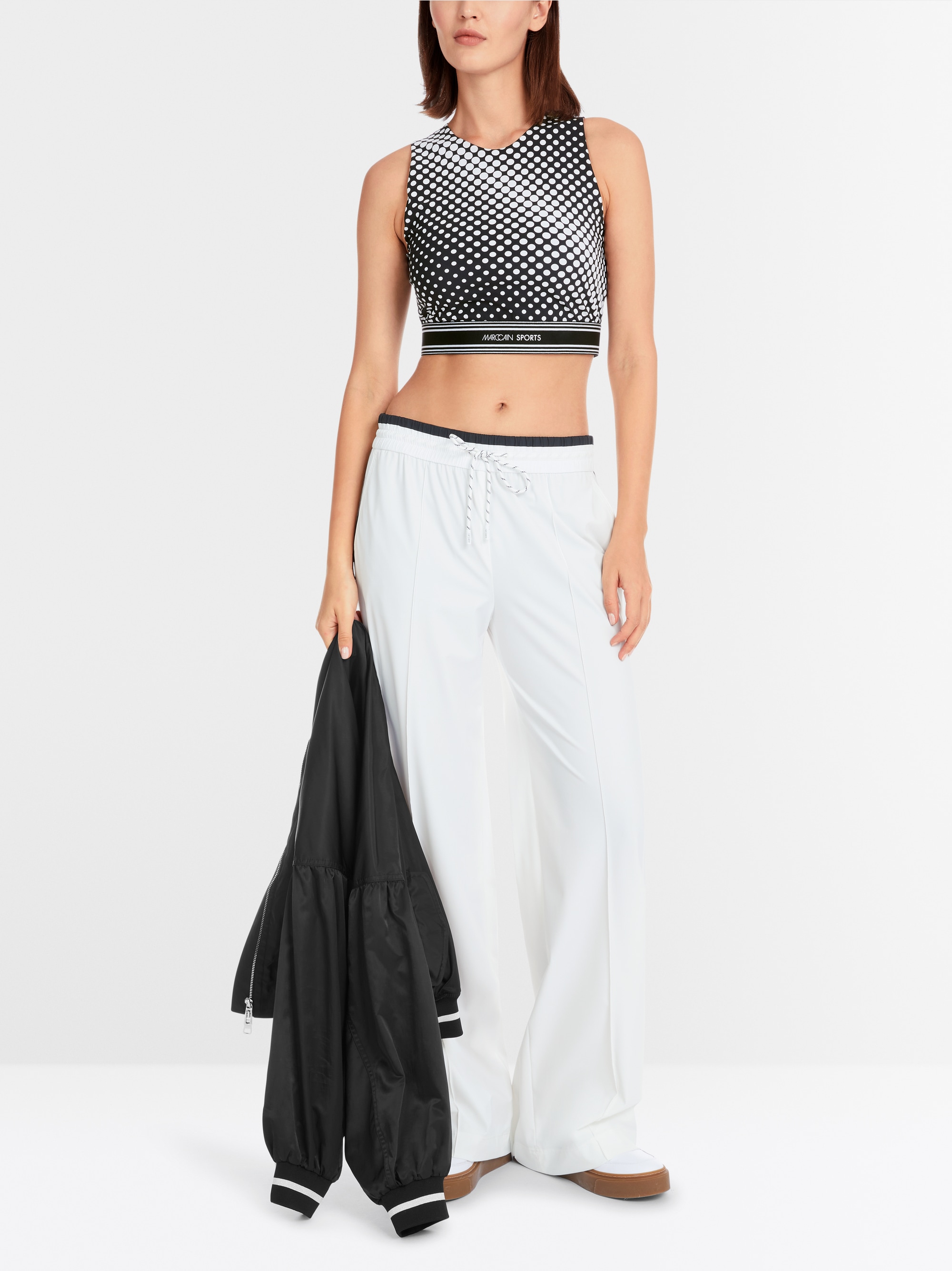 Marc-Cain Sporty top with graphic design