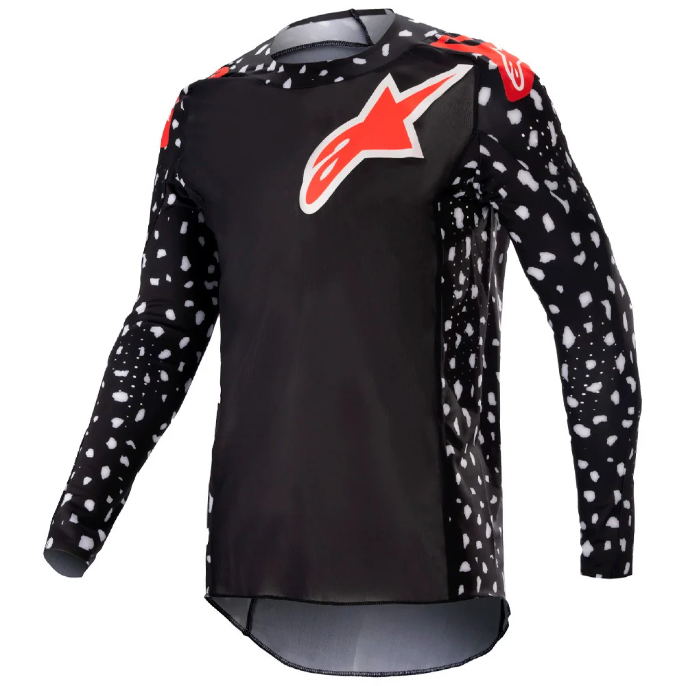 CAMISETA INFANTIL ALPINESTARS YOUTH RACER NORTH NEGRO / ROJO