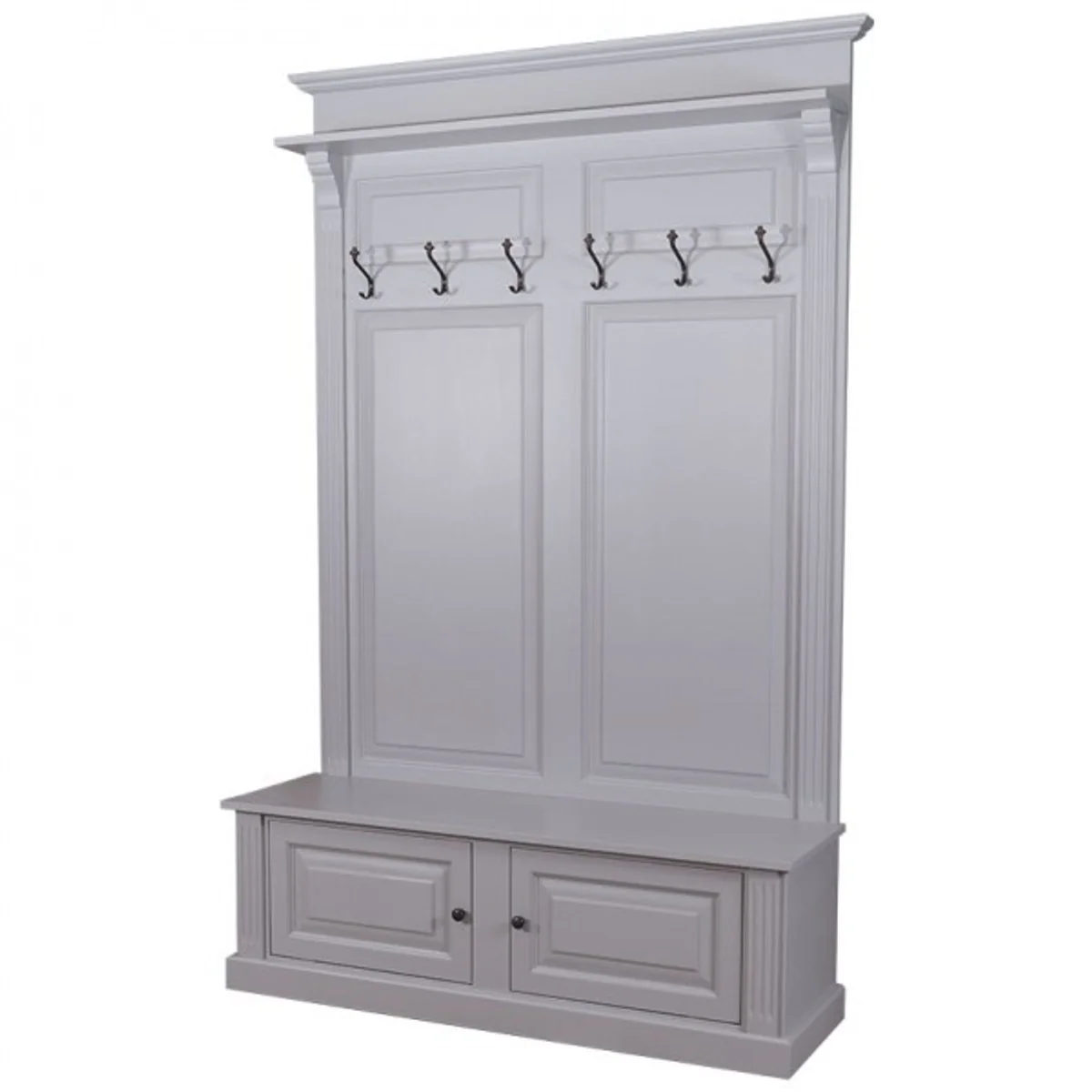 Casa Padrino Cloakroom cabinet with 2 cabinet drawers - country style wardrobe