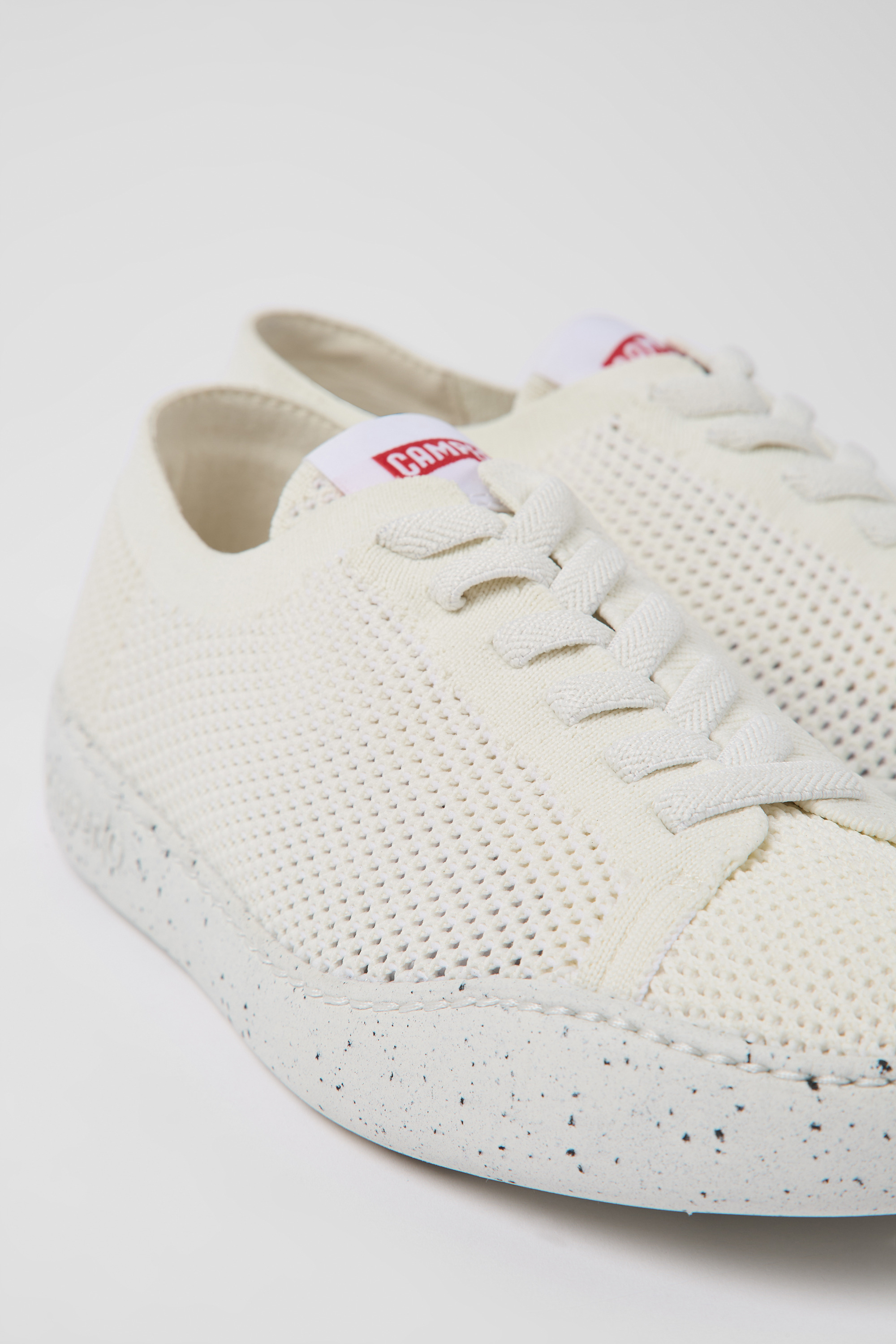 Peu Touring - White recycled PET sneakers for women