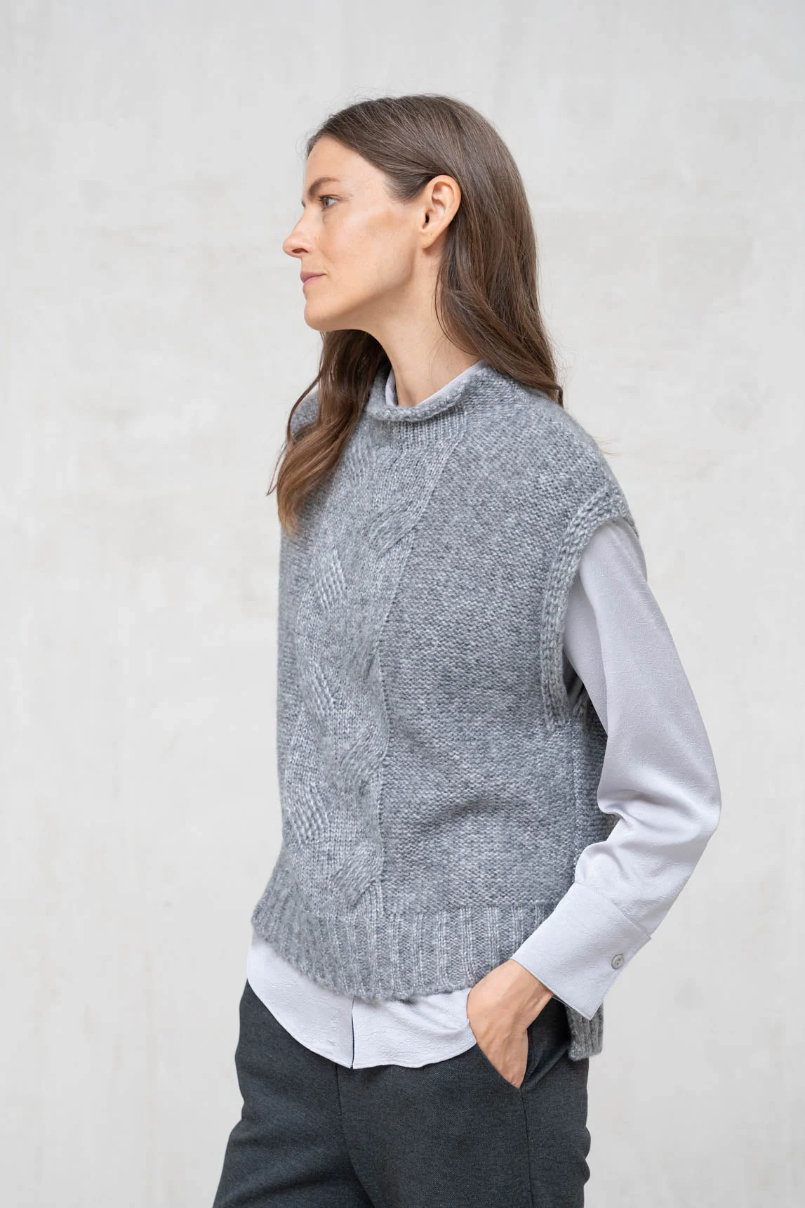 Rivera-spain Chaleco Orio gris