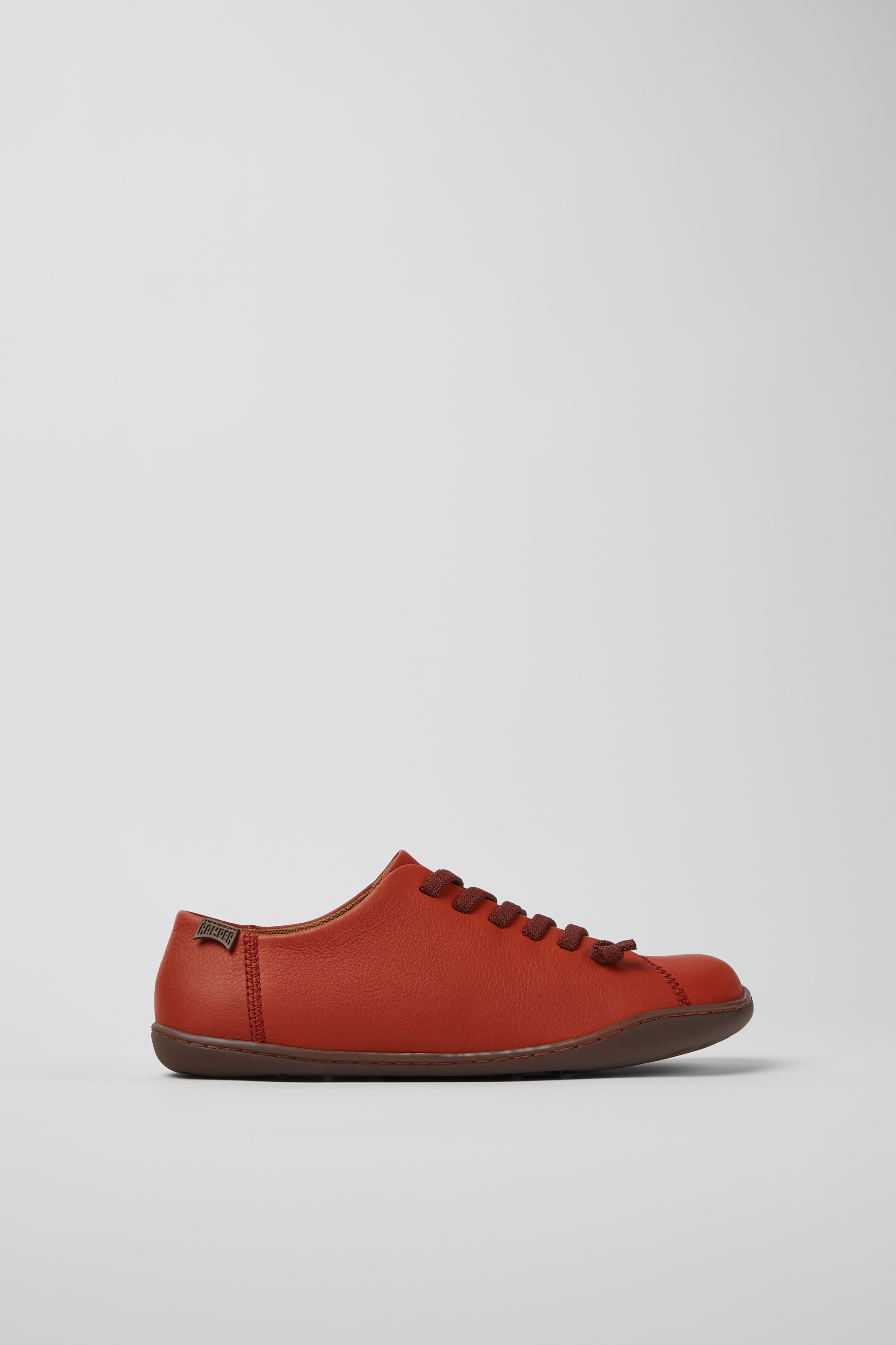 Peu - Red leather shoes for women