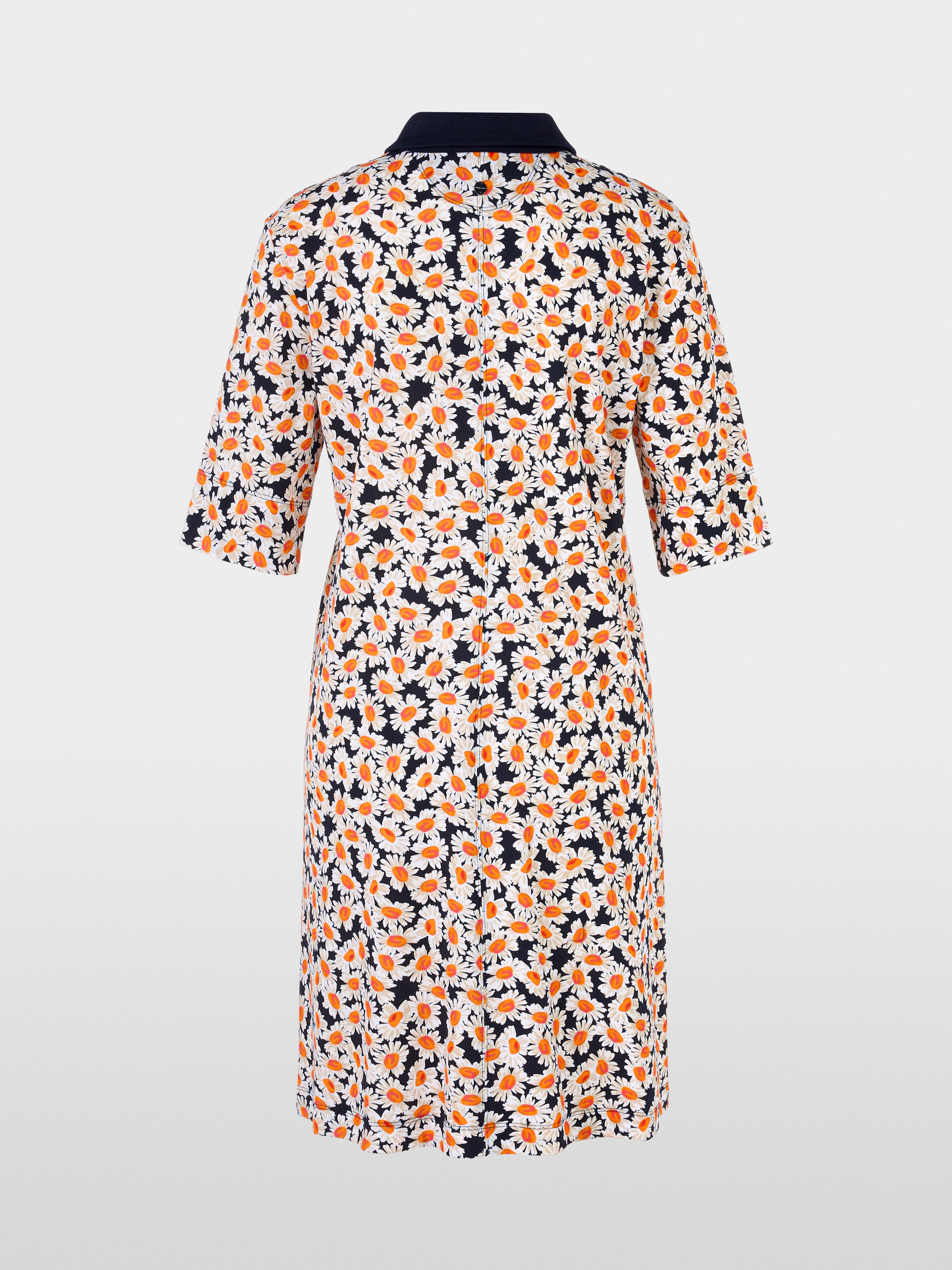 Marc-Cain Polo dress with daisy print