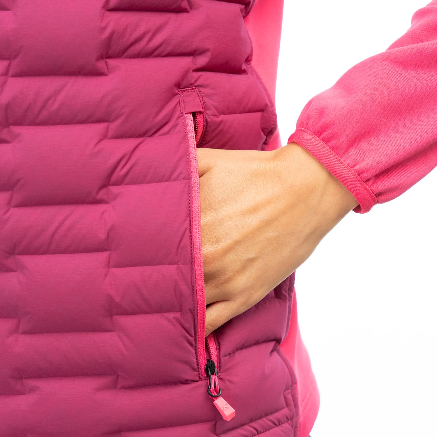 Luna Stretch Down Hybrid Hoodie