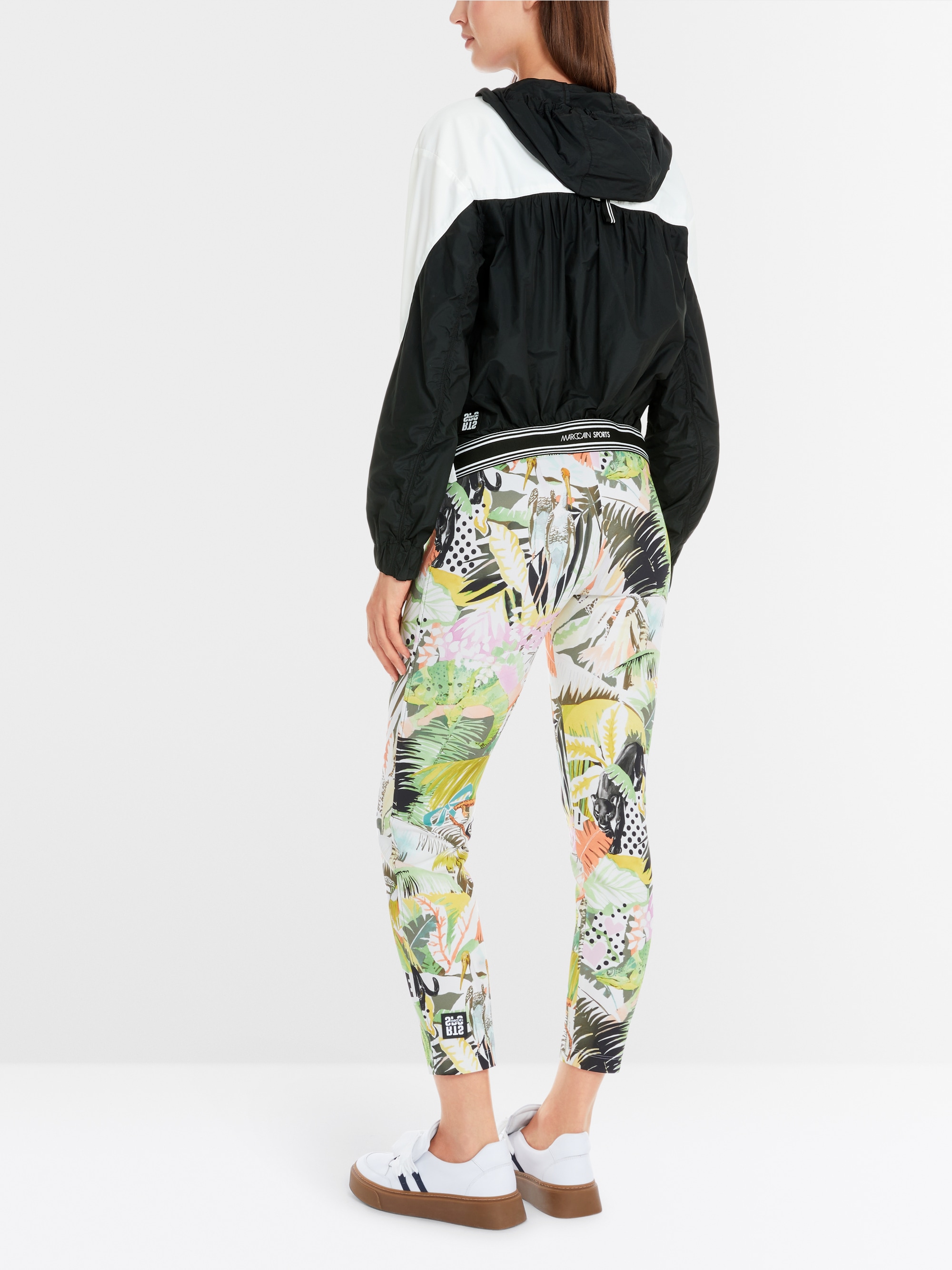 Marc-Cain Sporty jacket with hood and zip