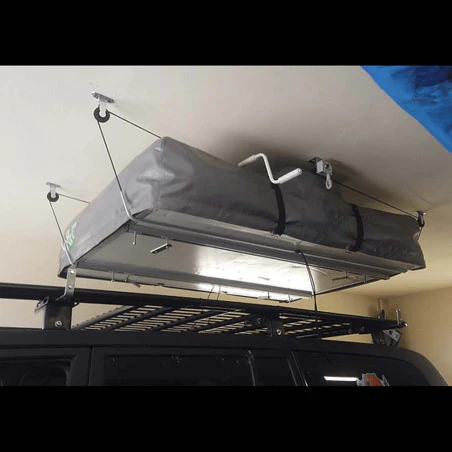 Polea Thule Multilift - Tienda techo coche, tabla surf, kayak, cofre...