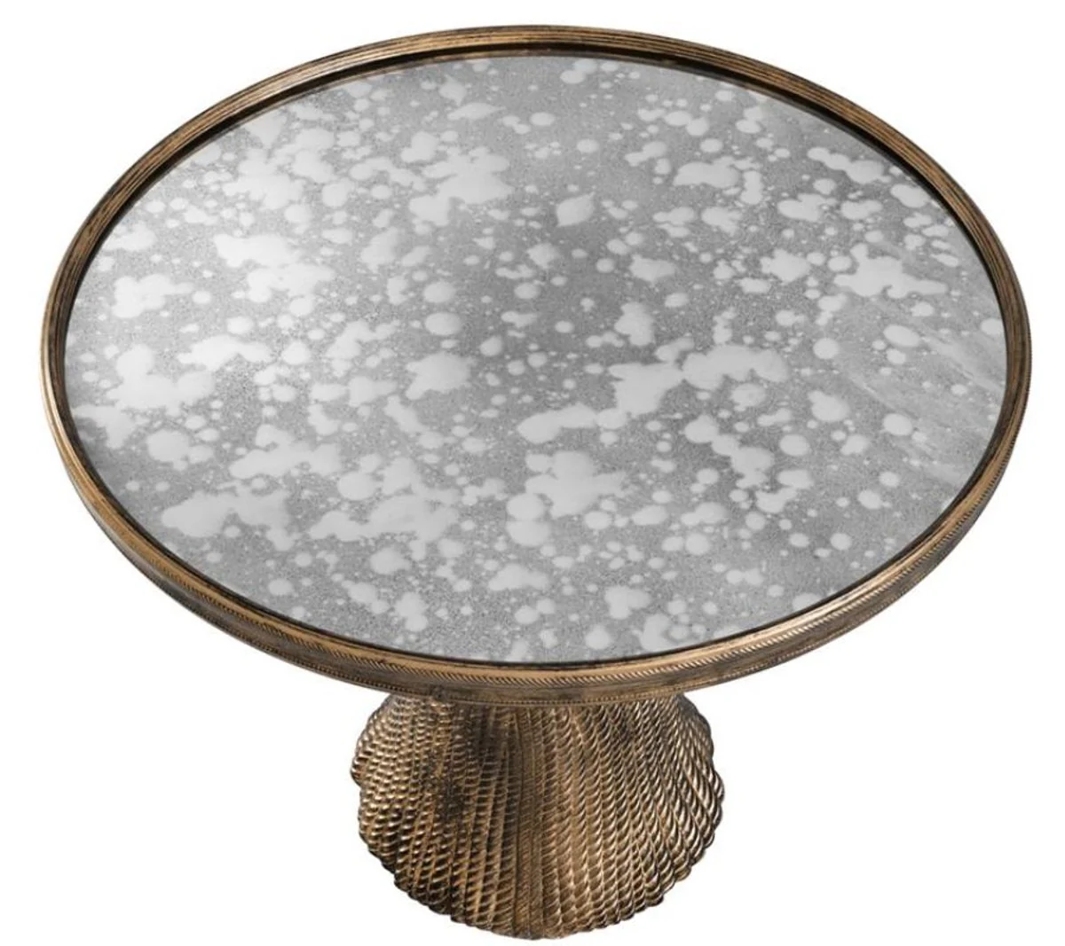 Casa Padrino mesa auxiliar de lujo en oro envejecido ? 53,5 x H. 47 cm - Muebles de Lujo en Sal¨®n