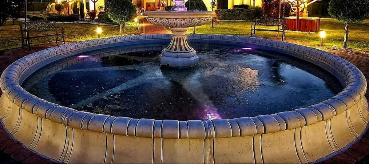 Casa Padrino borde de fuente barroco gris ? 600 cm