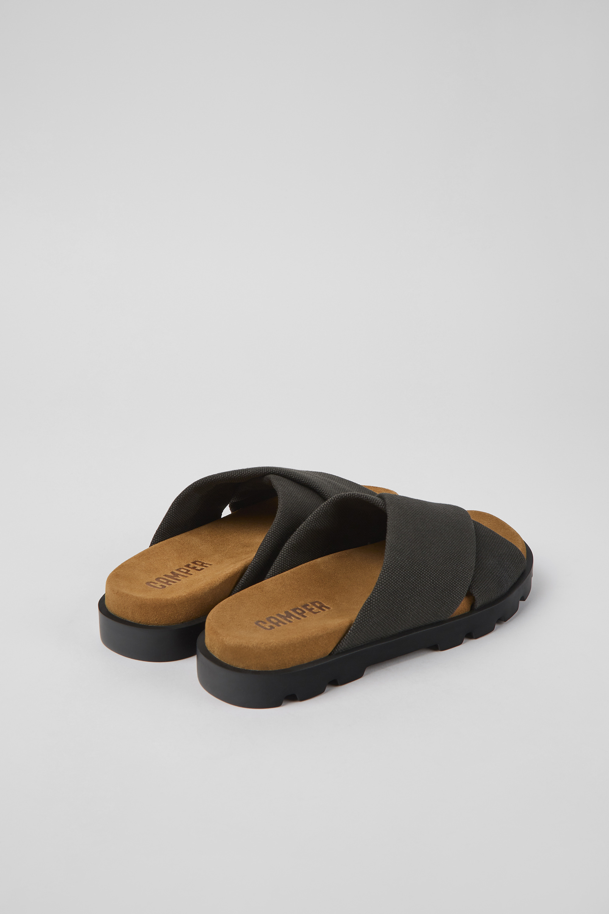 Brutus Sandal - Gray recycled cotton sandals for women