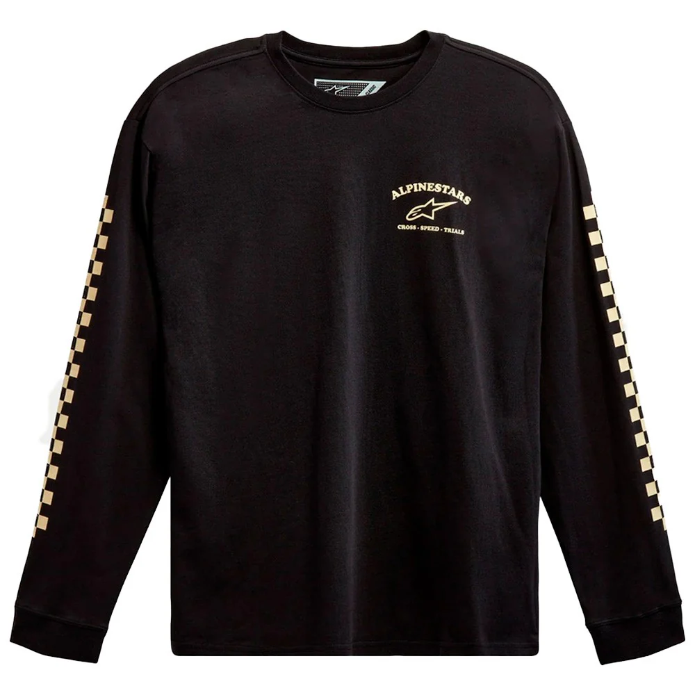 CAMISETA ALPINESTARS SUNDAY LONG SLEEVE NEGRO