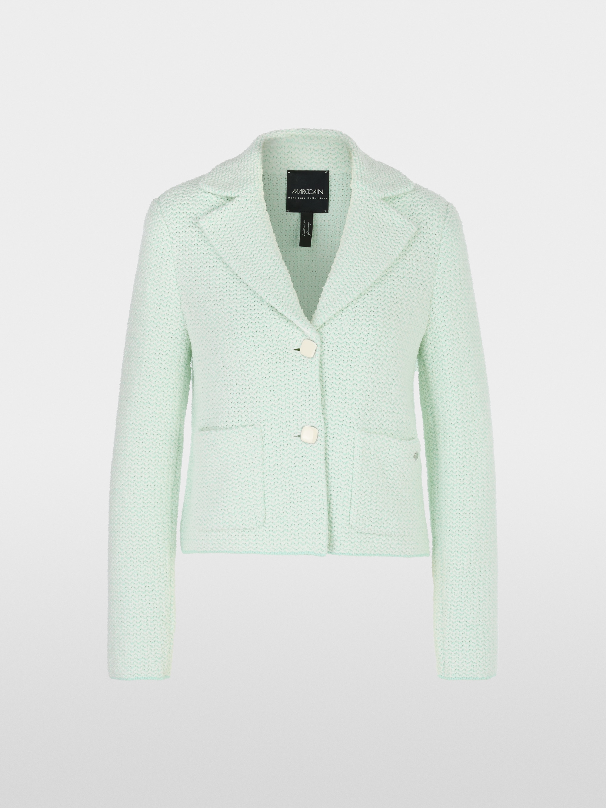 Marc-Cain Knitted in Germany slim-fit blazer