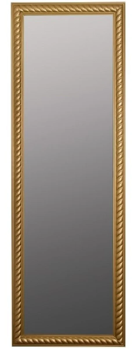 Casa Padrino Espejo / Espejo de Pared Barroco Oro Antiguo 62 x H. 187 cm - Muebles Barrocos