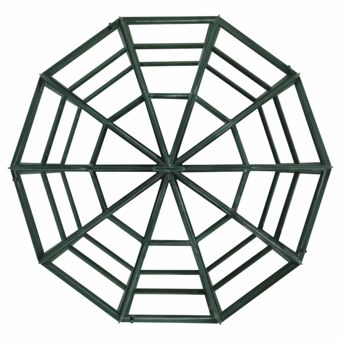 Casa Padrino Invernadero Met¨¢lico de Lujo 100 cm - Accesorios de Decoraci¨®n de Jard¨ªn