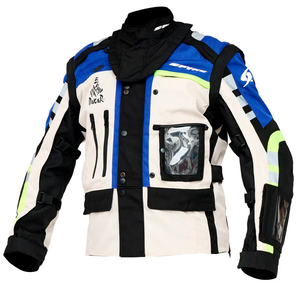 CHAQUETA SPYKE NAMIB XTR BLANCO / NEGRO / AZUL