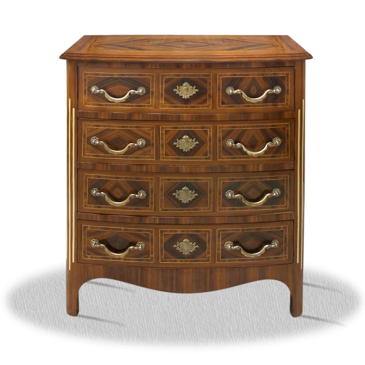 Casa Padrino baroque commode with 4 drawers 80 x 40 x H. 85 cm - Antique Furniture
