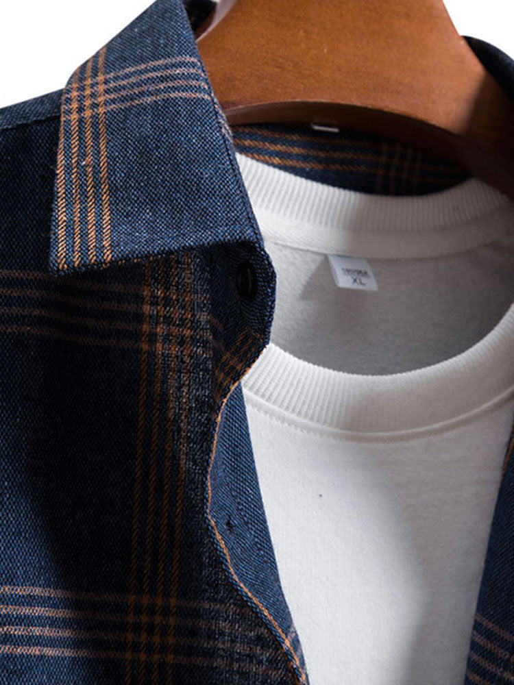 Button Up Plaid Shirt