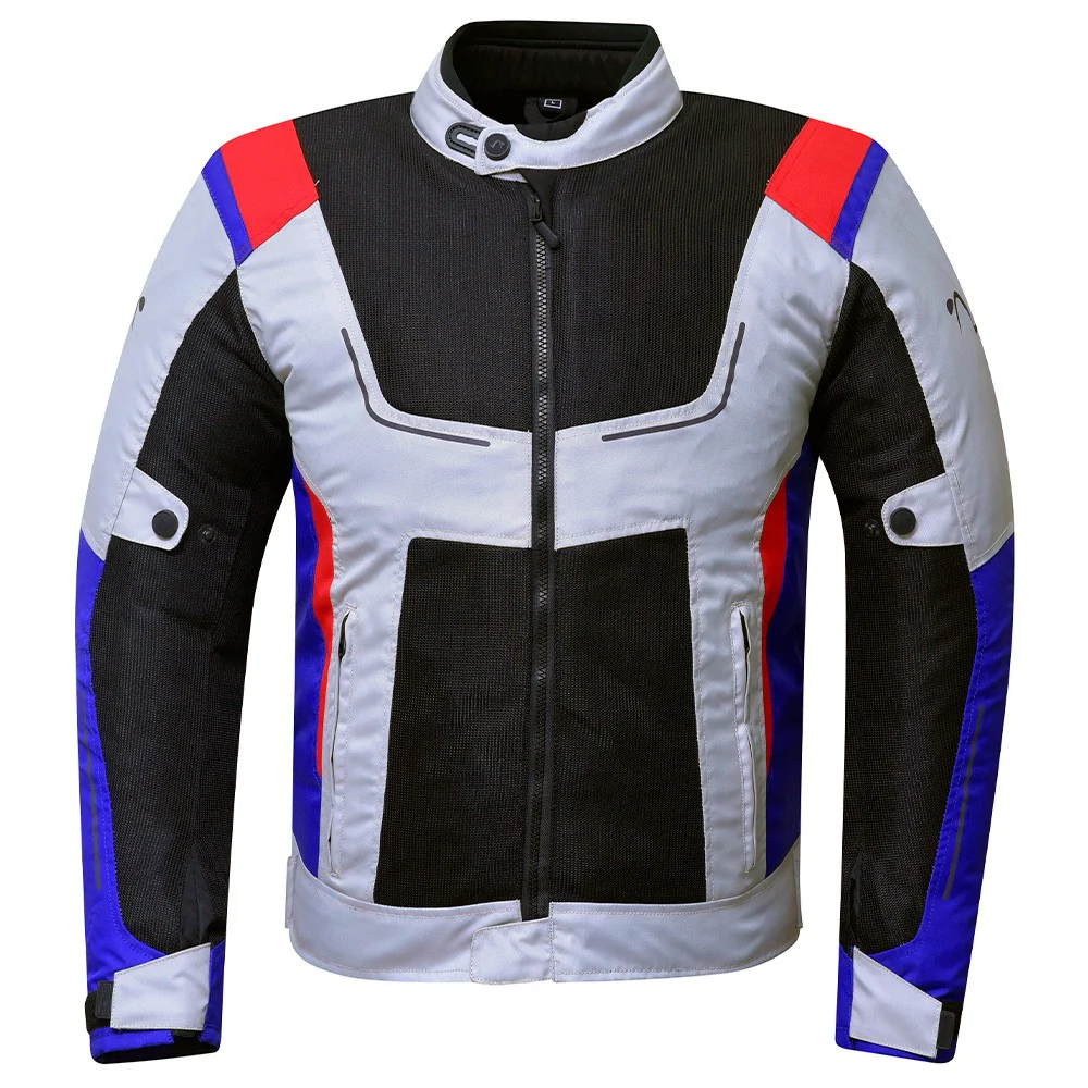 CHAQUETA VERANO OUT AIRPLUS - NEGRO / GRIS / AZUL