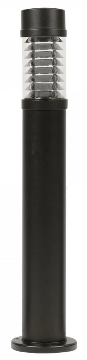 Casa Padrino lámpara de jardín lámpara de exterior negro Ø 12,5 x H. 88 cm - Lámpara de Aluminio con Recubrimiento de Polvo Resistente a la Intemperie