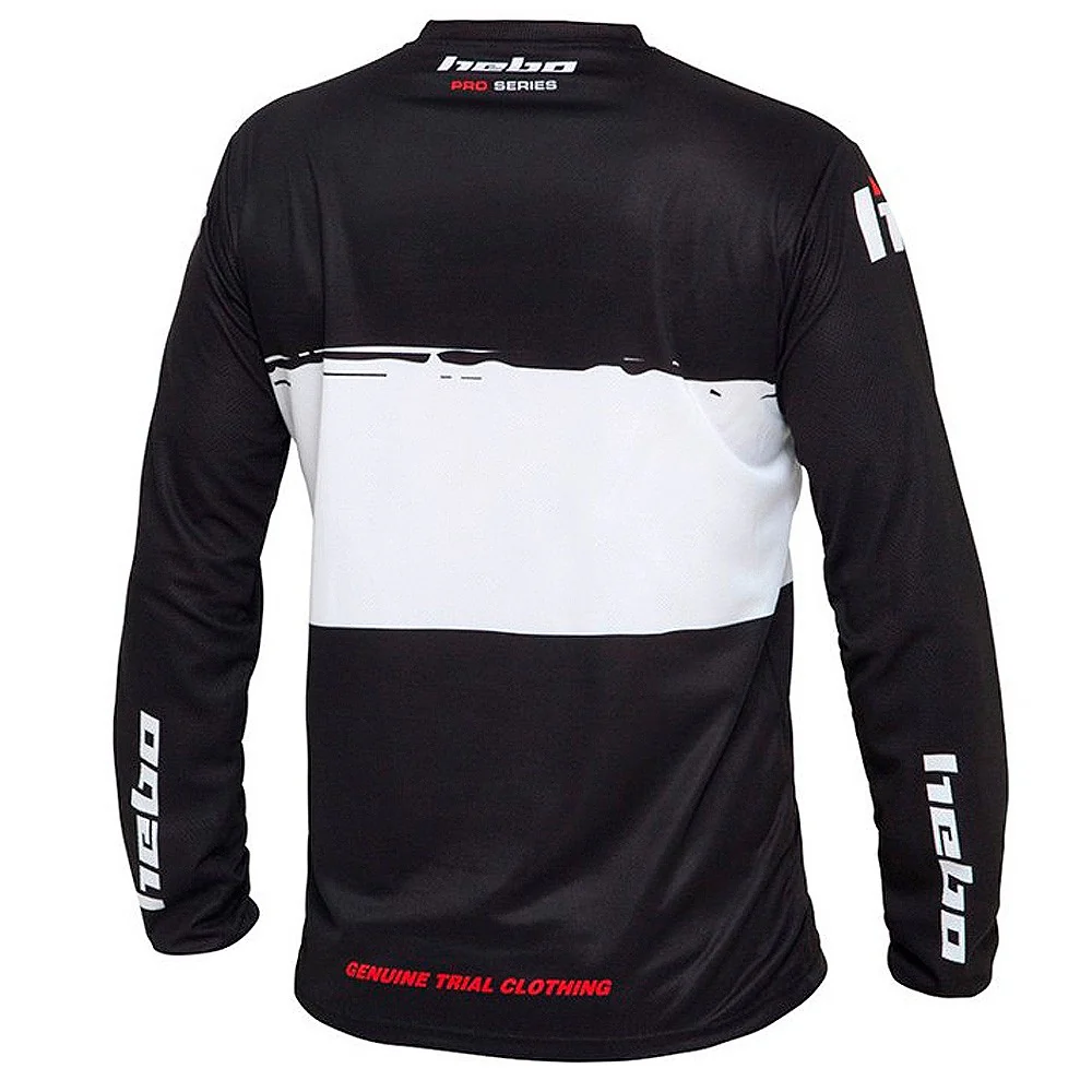CAMISETA HEBO TRIAL PRO NEGRO