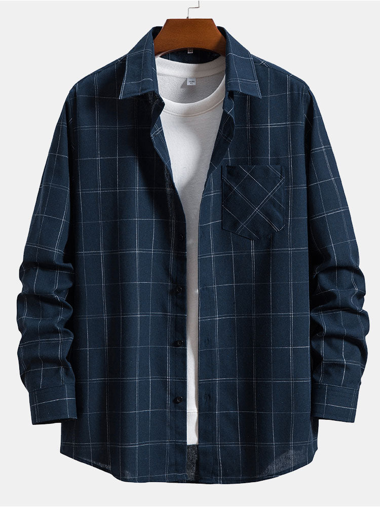 Plaid Button Up Shirt