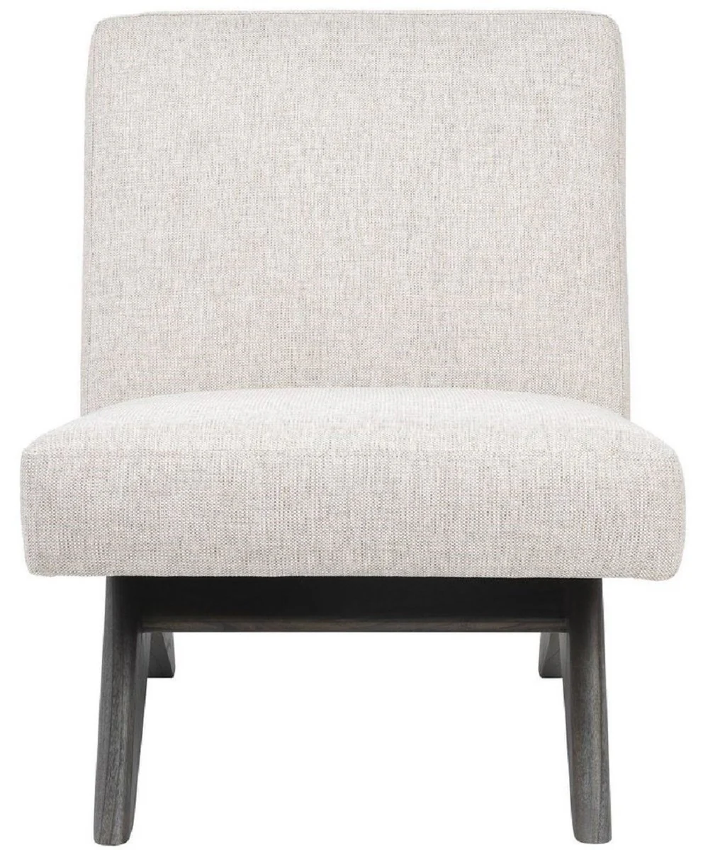 Casa Padrino sill¨®n de lujo natural / marr¨®n 60 x 81 x A. 75 cm - Sill¨®n de sal¨®n - Muebles de Lujo