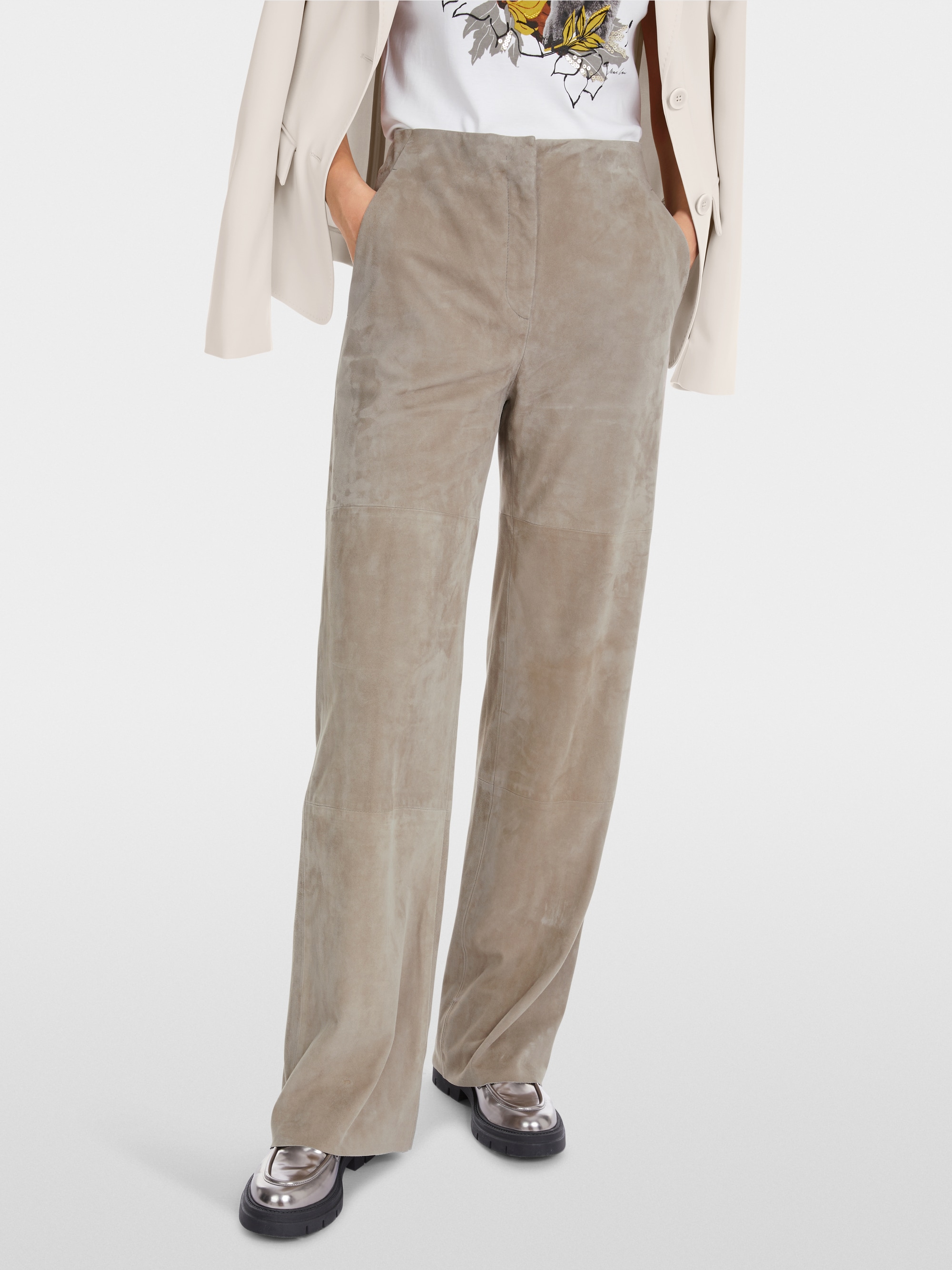 Marc-Cain WIGAN high-quality leather trousers