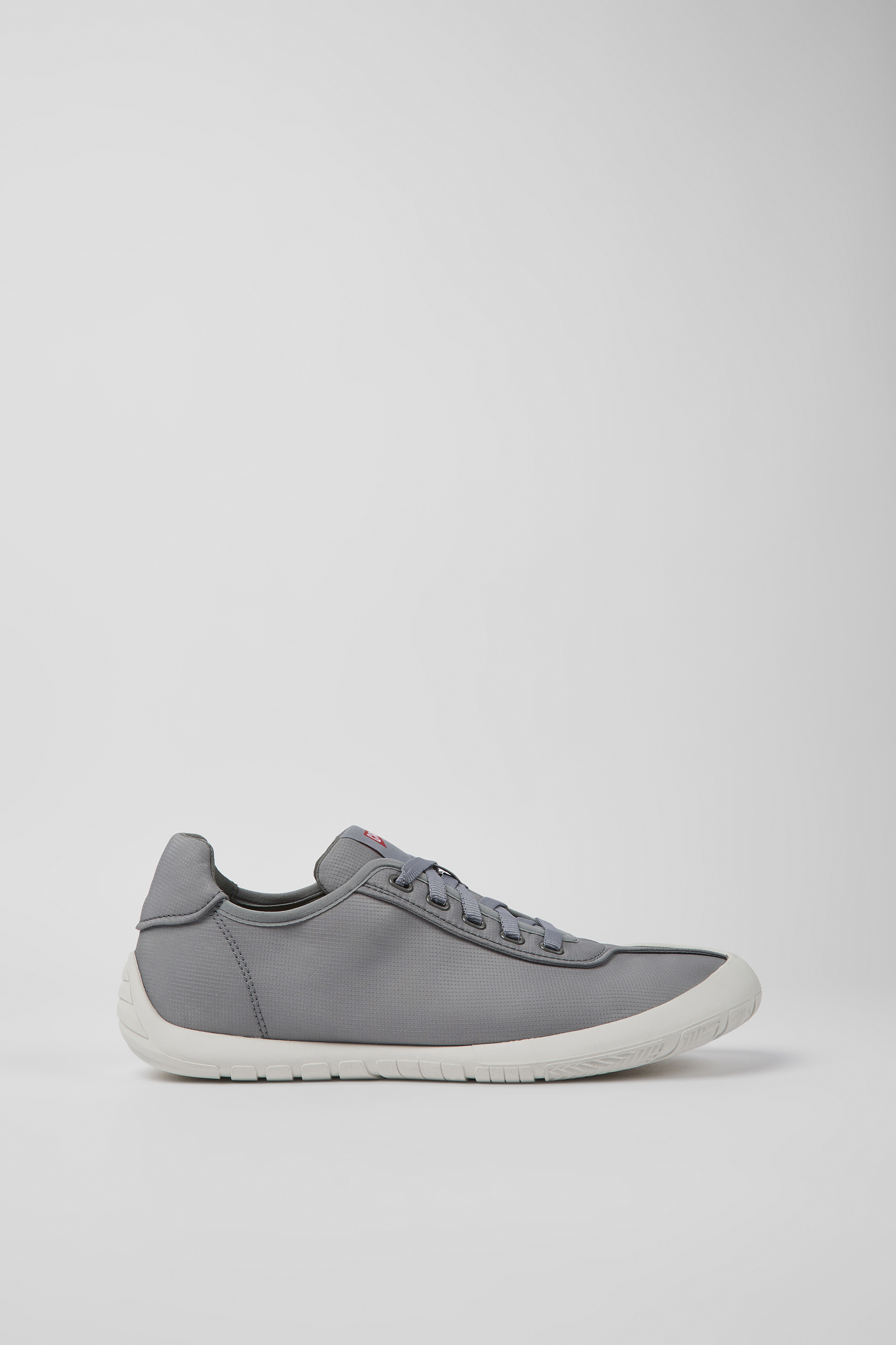 Path - Gray textile sneakers for men