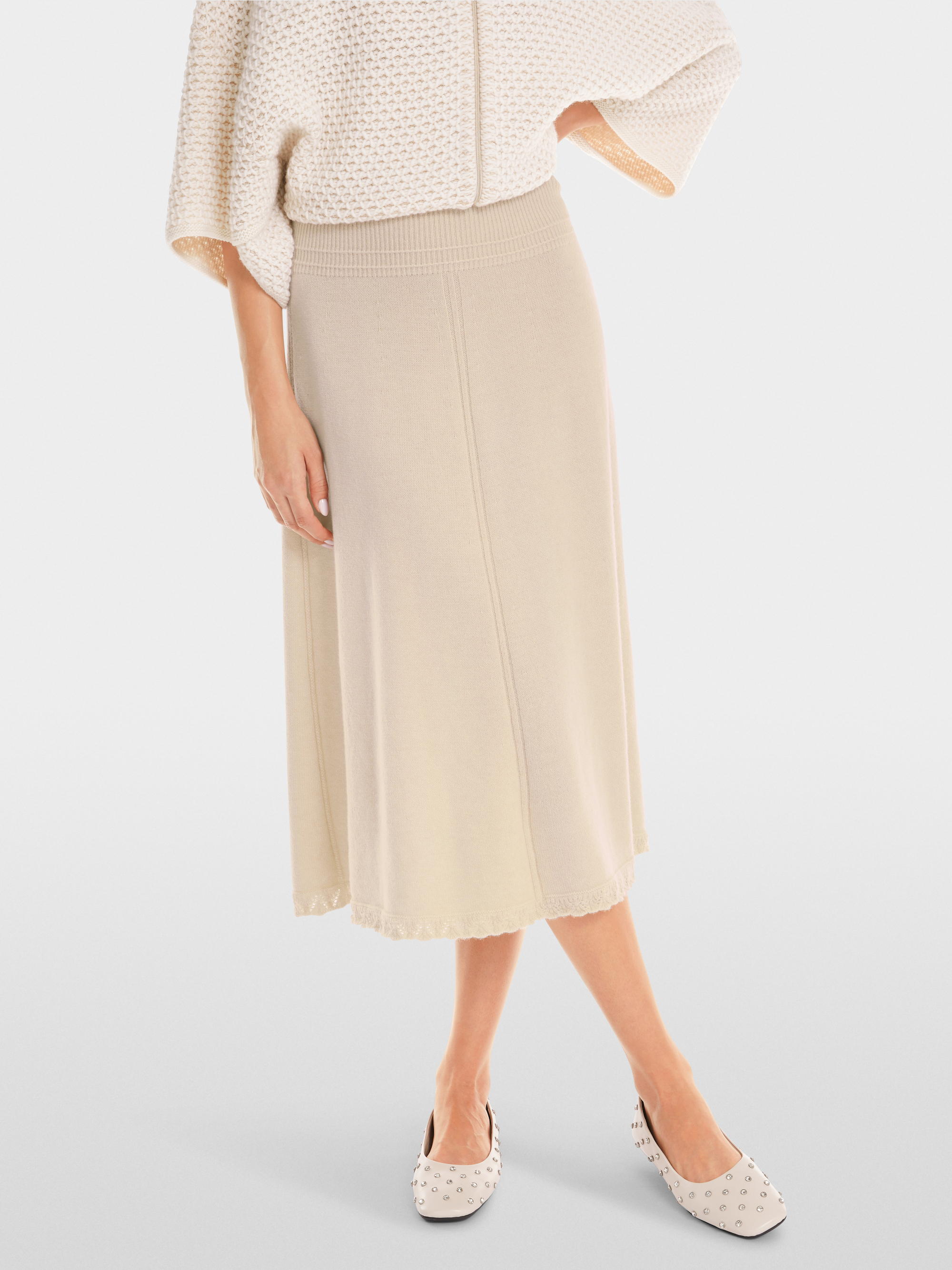Marc-Cain Rethink Together four-panel skirt