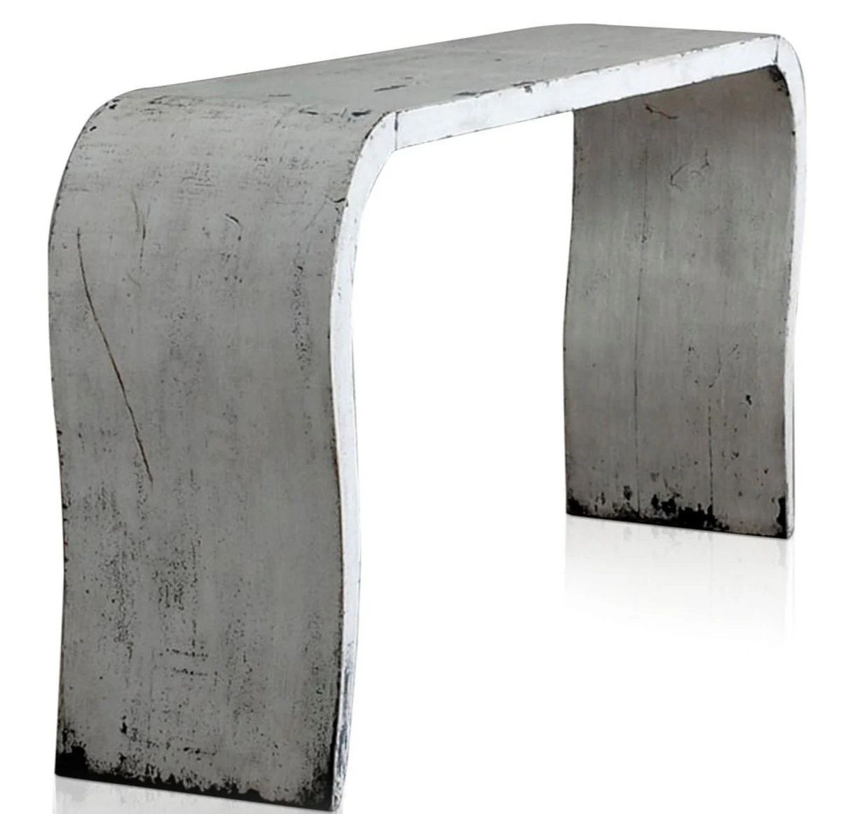 Casa Padrino mesa consola estilo country de estilo antiguo blanco 162 x 35 x H. 77 cm - Consola Estilo Country