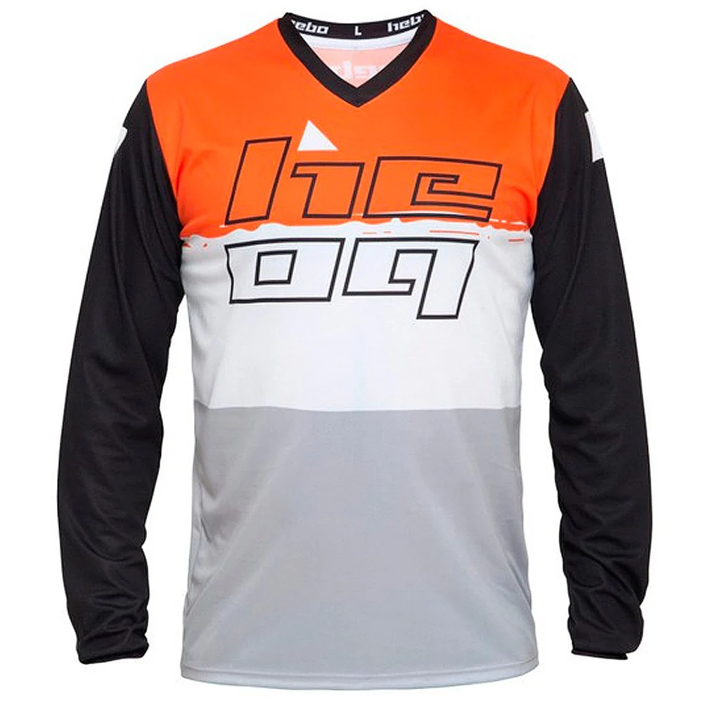 CAMISETA HEBO TRIAL PRO NARANJA