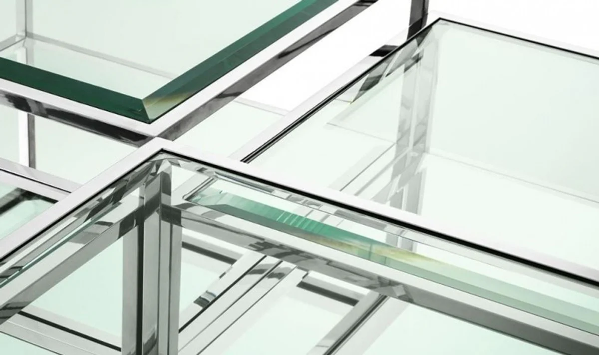 Casa Padrino art deco luxury coffee table set of 4 - Living Room Coffee Table