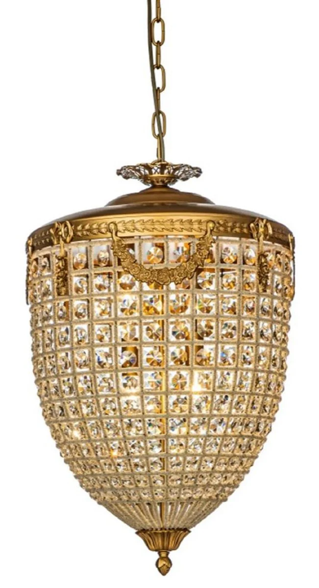 Casa Padrino ara?a de luces de cristal barroco oro ? 38 x A. 65 cm - Luces barrocos