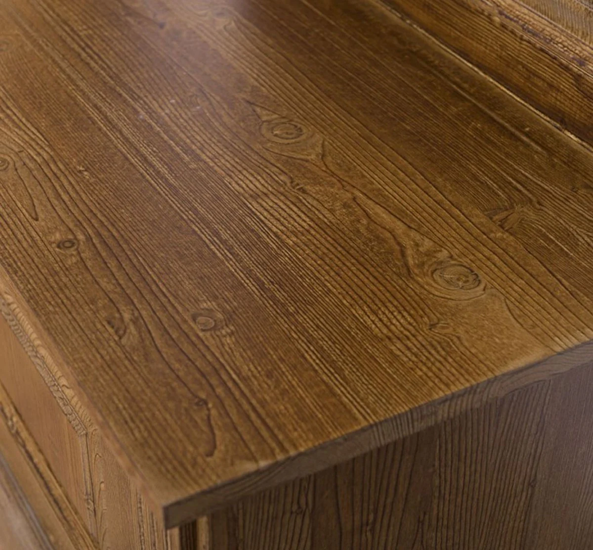 Casa Padrino guardarropa de estilo campestre marrón 180 x 41 x A. 210 cm - Guardarropa de madera maciza - Mueble de armario de estilo campestre