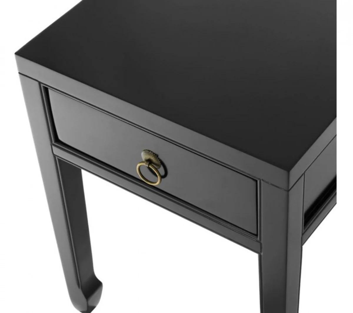 Casa Padrino luxury art deco designer birch wood side table 40 x 40 x H. 53 cm - Luxury Table