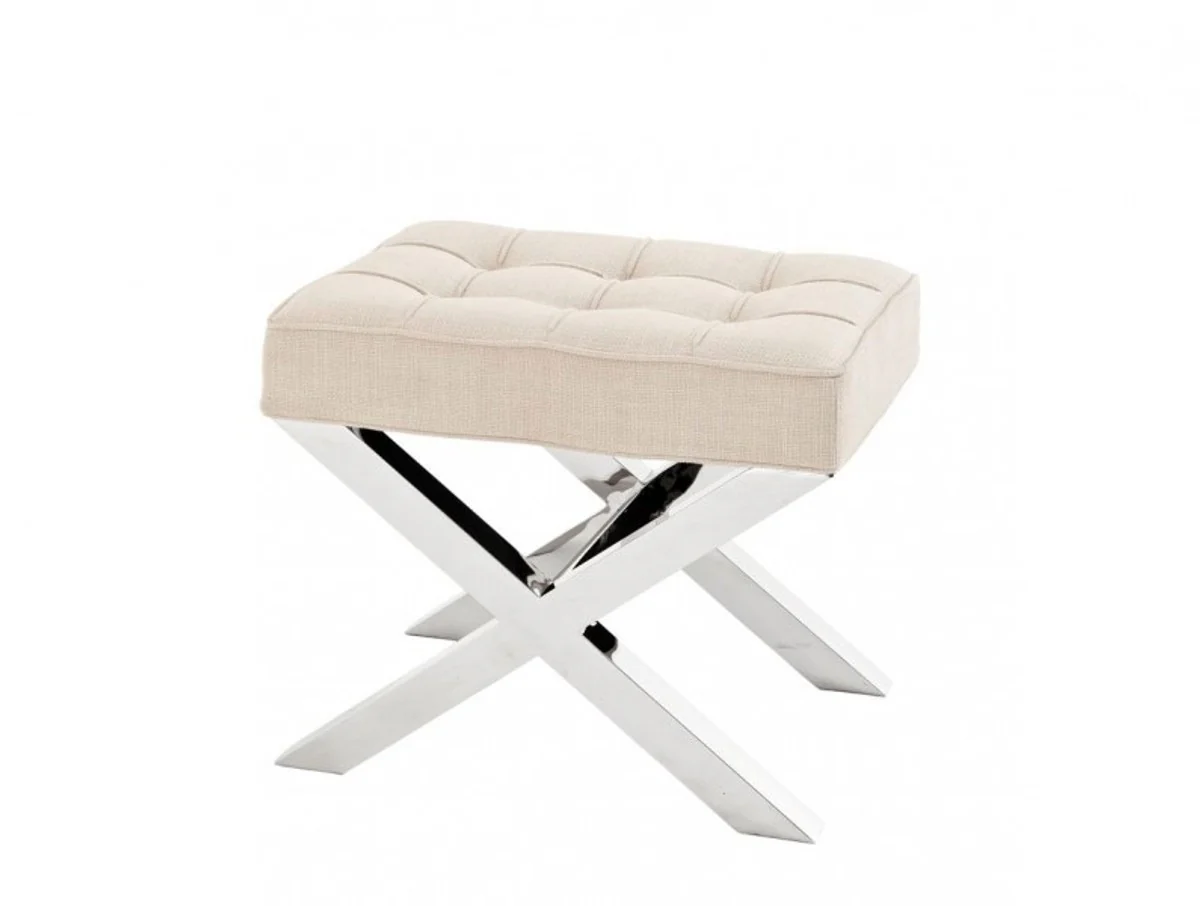 Casa Padrino heces de lujo Panam¨¢ Natural 59 x 45,5 x 50,5 cm H. - Hotel de dise?o heces