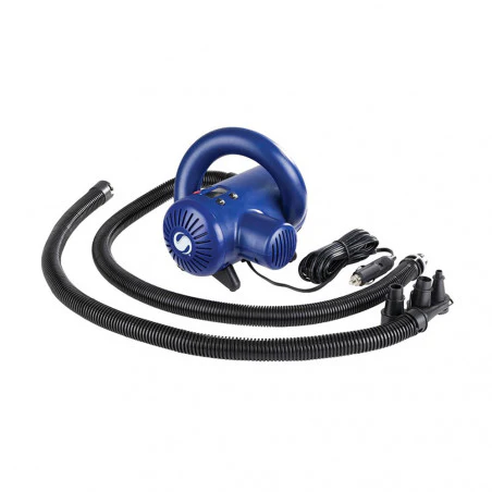 Hinchador eléctrico Camping Sport 12V 120W coche/red - rojo