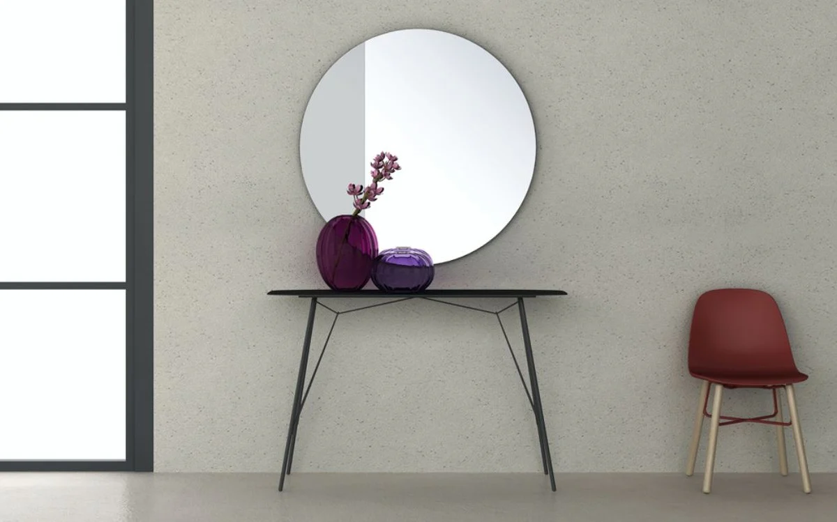 Casa Padrino espejo de lujo gris humo 96 x H. 96 cm - Muebles de Dise?o y Accesorios