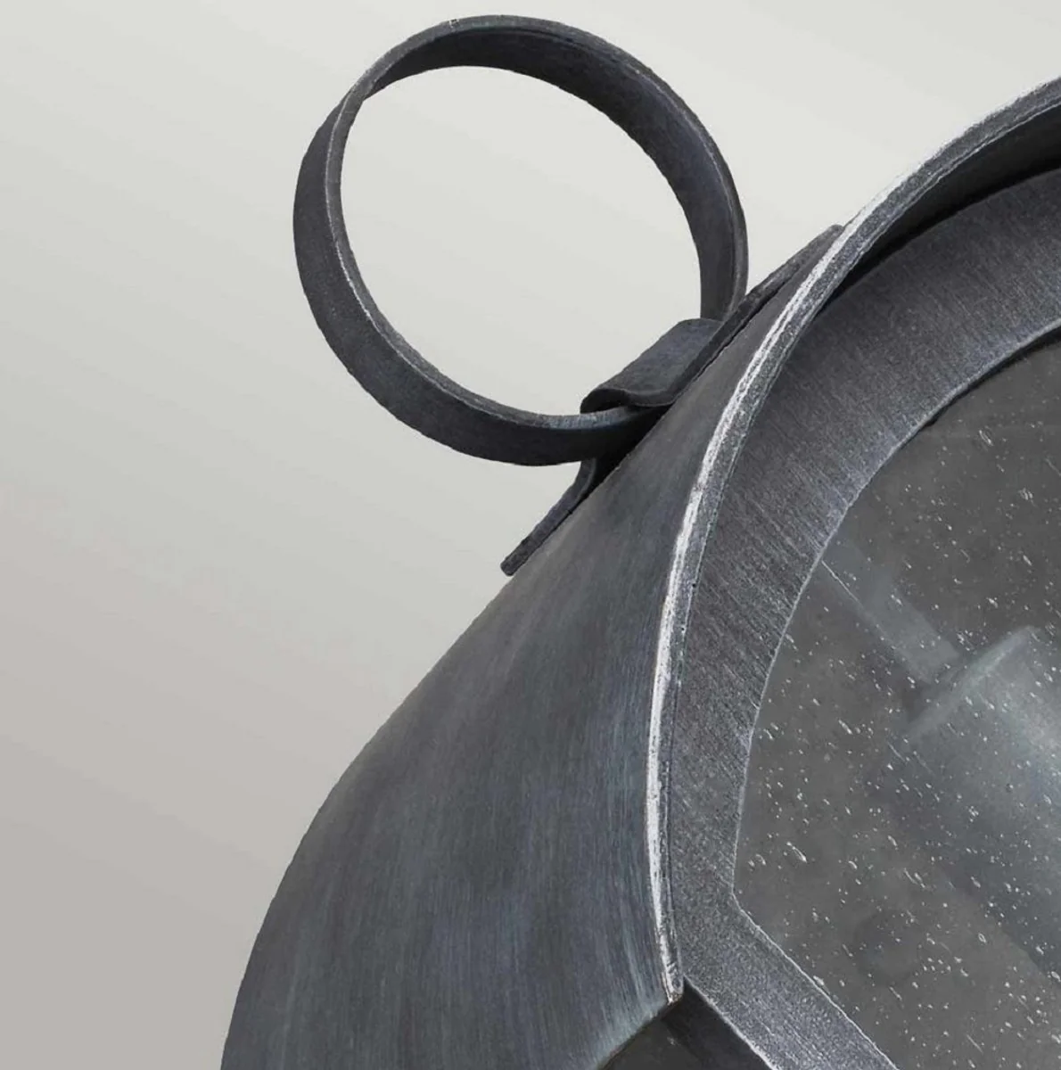 Casa Padrino l¨¢mpara de pared de exterior de lujo negro A. 41,3 cm - Iluminaci¨®n exterior de lujo