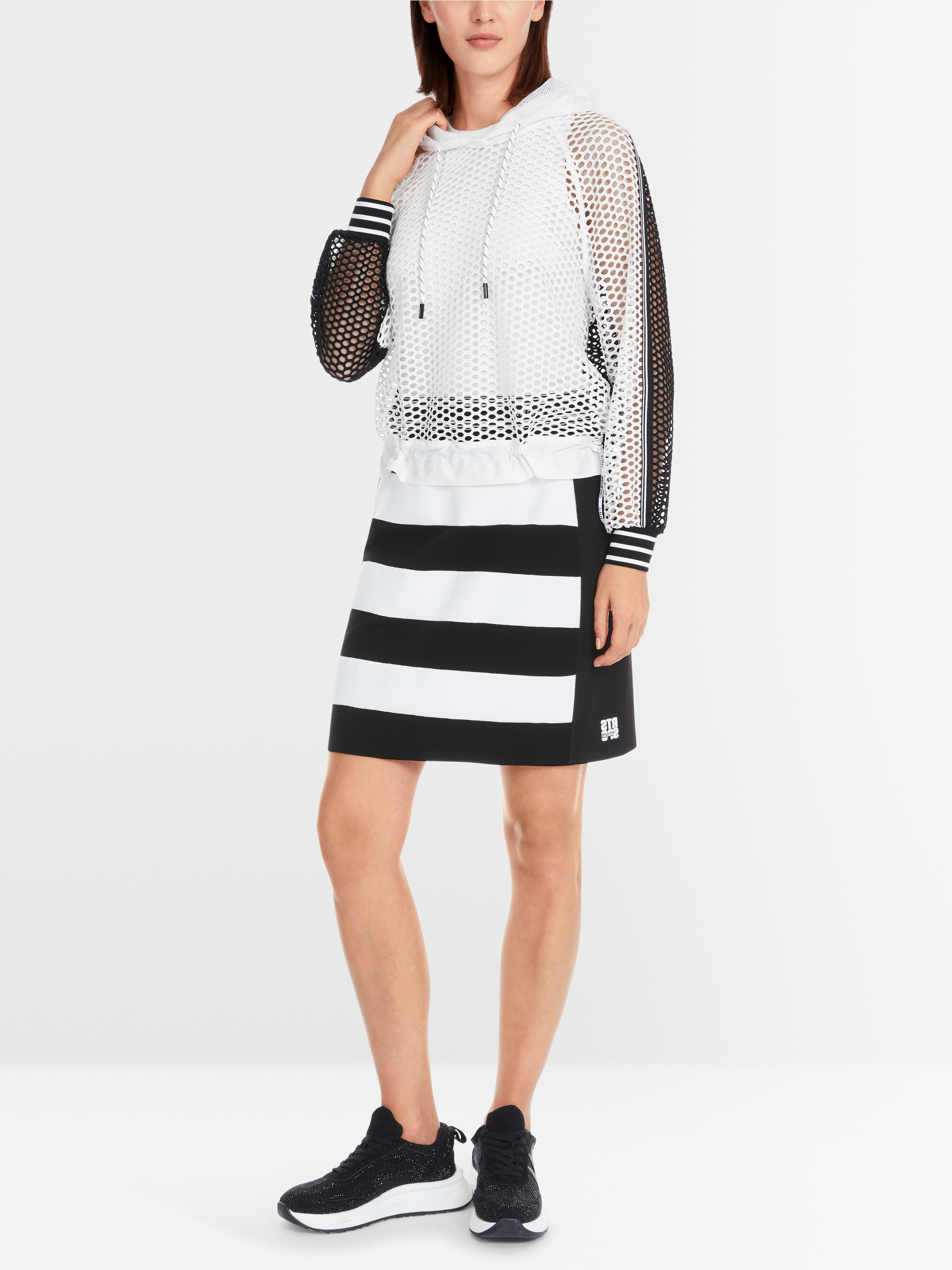 Marc-Cain Sporty sweatshirt in mesh
