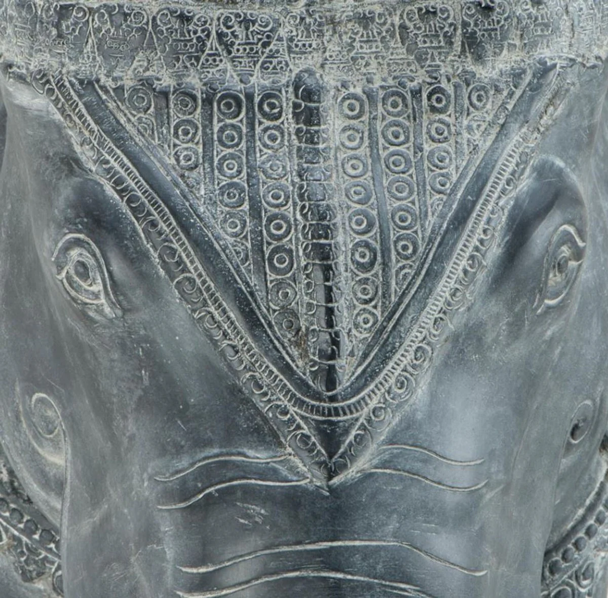 Casa Padrino decoración de lujo elefante de aluminio de 90 x 35 x H. 67 cm - Edición limitada